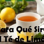 Para qué sirve el Té de Limón